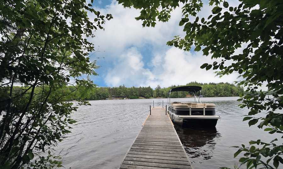 Waterfront with Dock